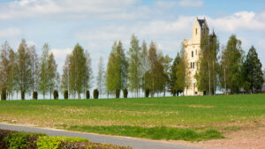 Ulster Tower War Memorial France. The Ulster Tower the First World War memorial to the 36th Ulster Division