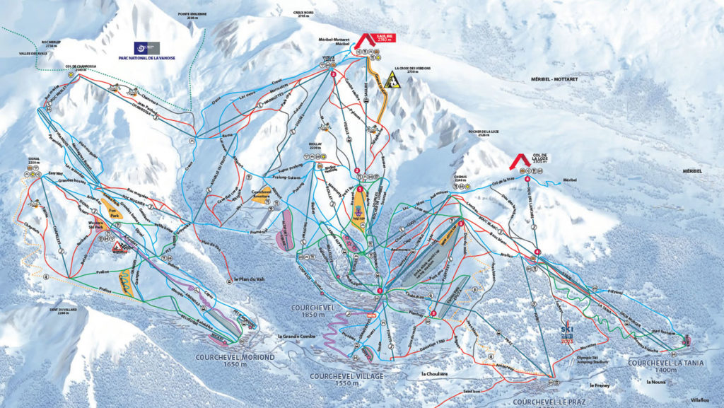 Book your School Ski Trip to Courchevel today!