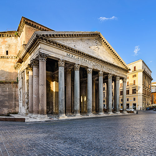 The Pantheon in Rome Italy