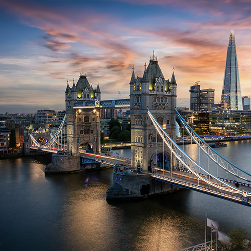 Tower Bridge in London