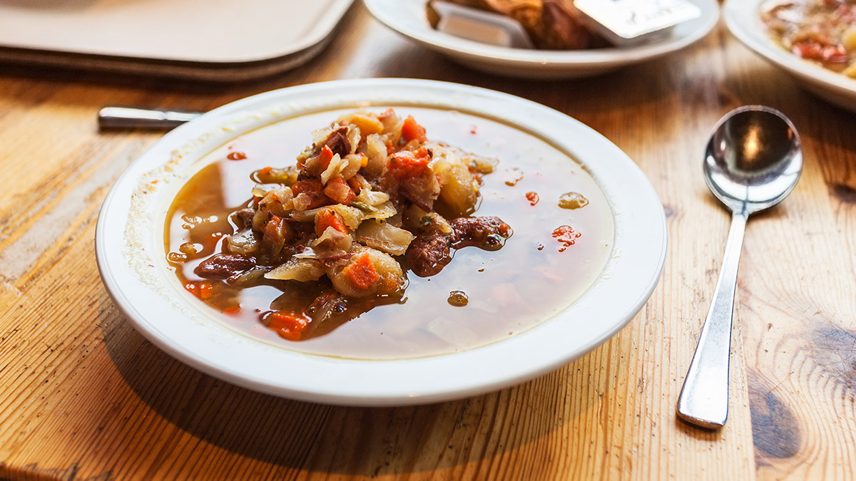 Kjötsúpa (Icelandic meat soup)