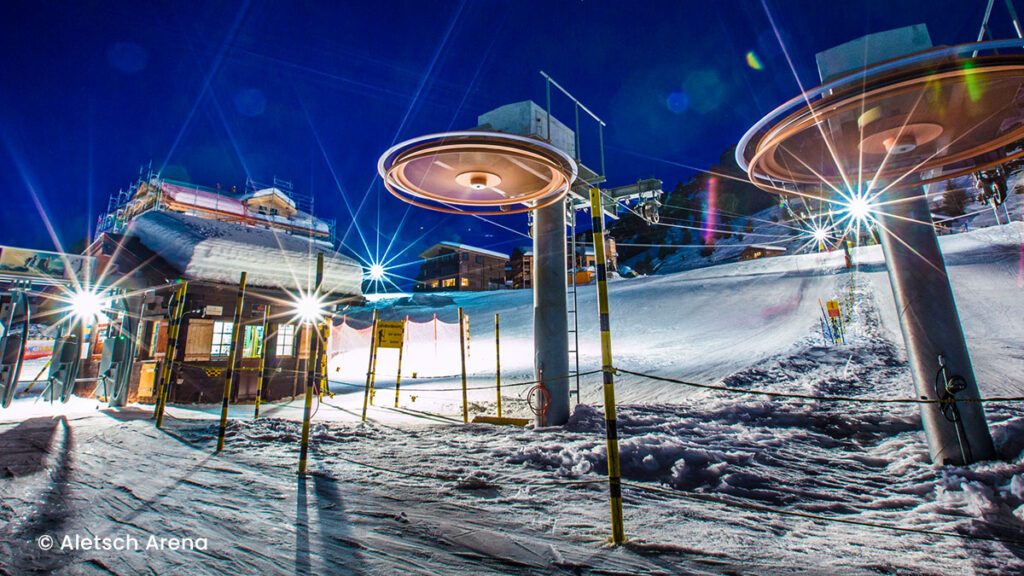 Ski lift at Aletsch Arena- Photo from Aletsch Arena