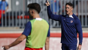 Atlético Madrid Training session with Fernando Torres