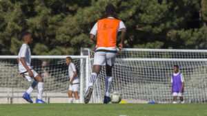 Train like a pro at the Real Madrid training session,