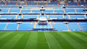 Real Madrid Stadium - Santiago Bernabeu.